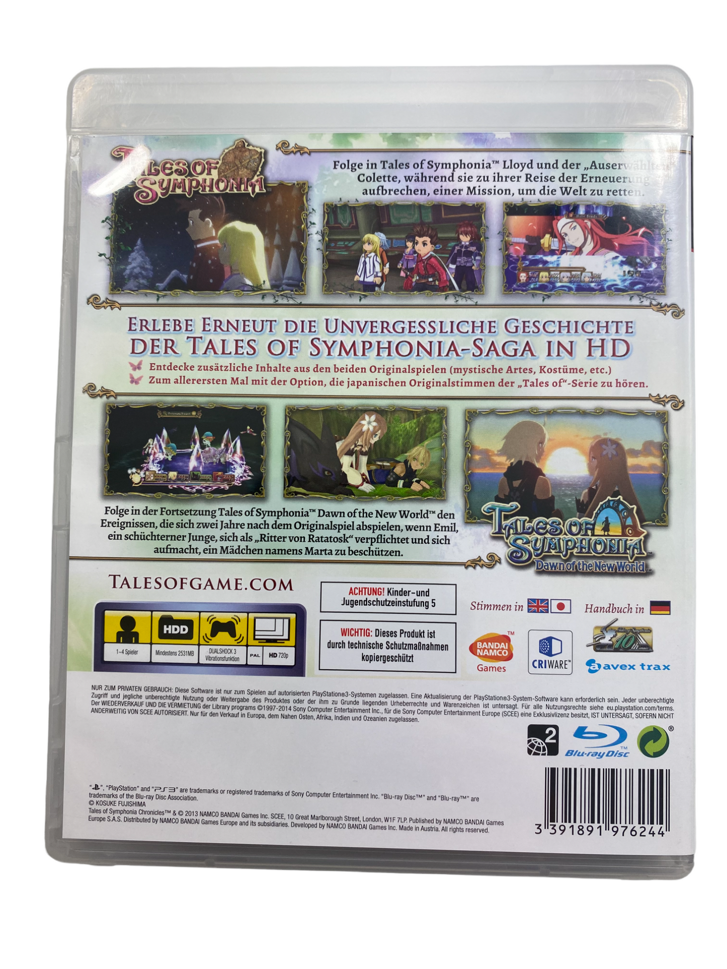 PS3 - Tales of Symphonia: Chronicles - Playstation 3