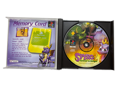 PS1 - Spyro The Dragon 2: Gateway to Glimmer - Playstation 1 (CD KRATZFREI)