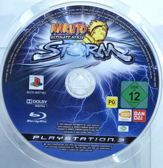 Natruto: Ultimate Ninja Storm - Playstation 3