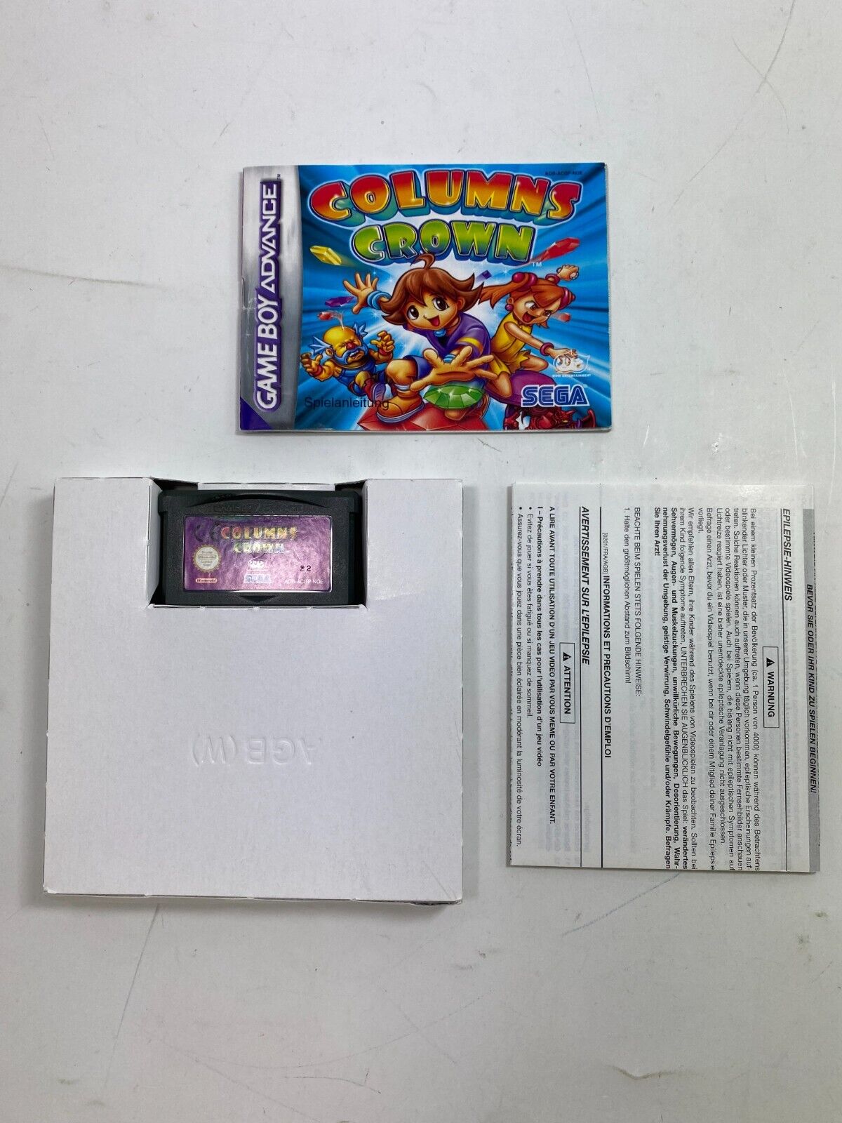 Columns Crown - Game Boy Advance (OVP)